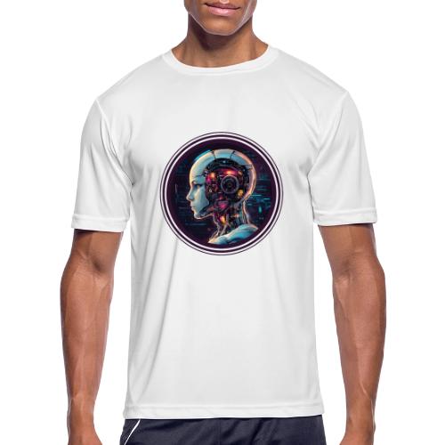 Artificial Intelligence (AI): The Future Circuit - Men's Moisture Wicking Performance T-Shirt