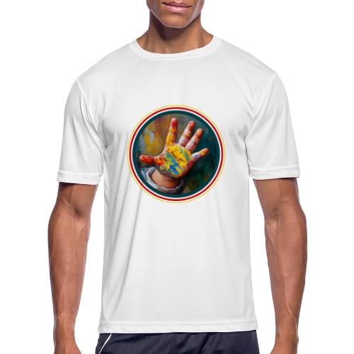 Colors of Innocence - Men's Moisture Wicking Performance T-Shirt