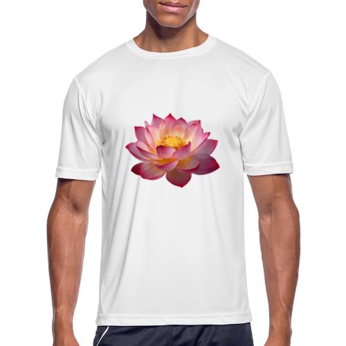Serenity Lotus Grace - Men's Moisture Wicking Performance T-Shirt
