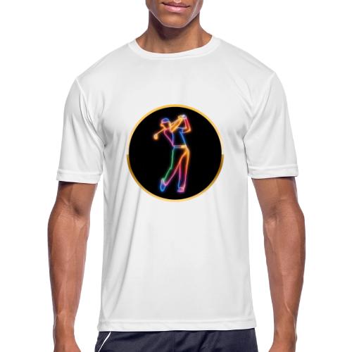 Golf: Spectrum Swing - Men's Moisture Wicking Performance T-Shirt