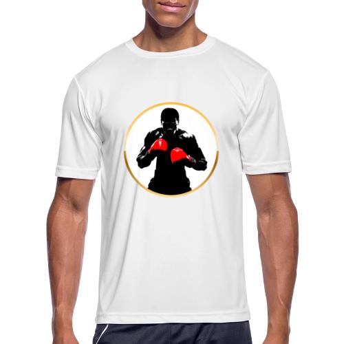 Boxing: Golden Ring Fighter - Men's Moisture Wicking Performance T-Shirt