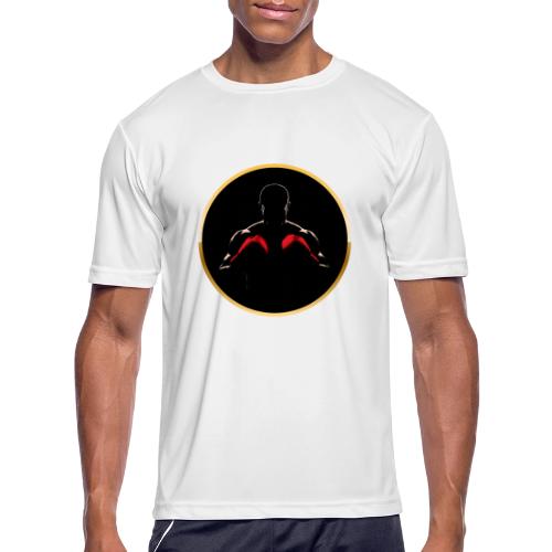 Boxing: Gold Core Muscle - Men's Moisture Wicking Performance T-Shirt