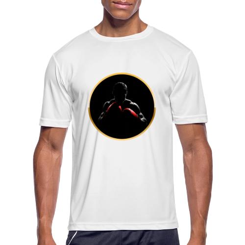 Boxing: Crimson Gloves Fighter - Men's Moisture Wicking Performance T-Shirt