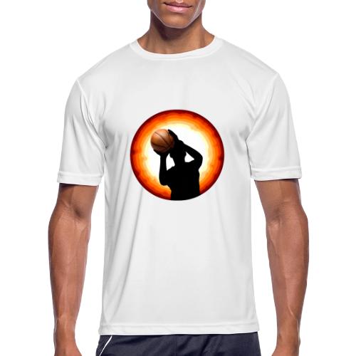 Basketball: The Art of the Shot - Men's Moisture Wicking Performance T-Shirt