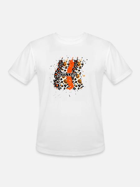 THANKFUL - Men's Moisture Wicking Performance T-Shirt - white