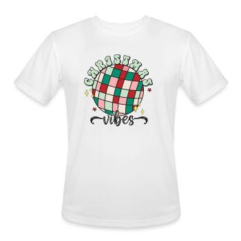 Christmas vibes lovely cozy design - Men's Moisture Wicking Performance T-Shirt - white - Front - Jackson (183cm)