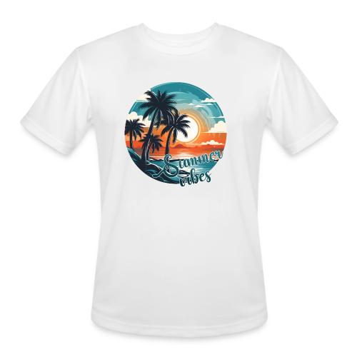 Vintage Summer Vibes - Men's Moisture Wicking Performance T-Shirt