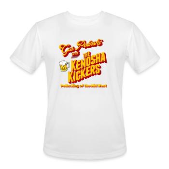 Home Alone T Shirtthe Kenosha Kickers - Men's Moisture Wicking Performance T-Shirt - white - Front - Jackson (183cm)