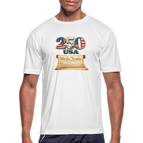 250th anniversary celebration of America - Men's Moisture Wicking Performance T-Shirt