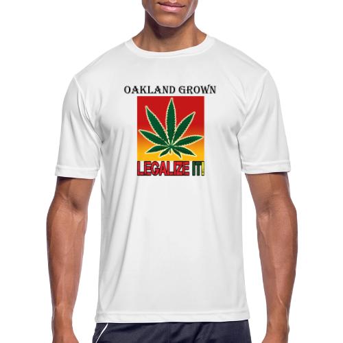 Oakland Grown Cannabis juridiques T-shirts 420 usure - T-Shirt Performance pour hommes