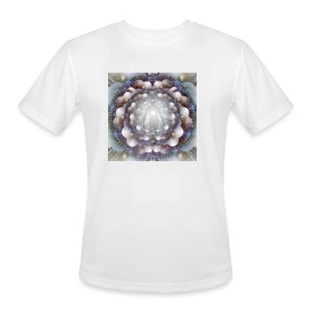 Aura - Men's Moisture Wicking Performance T-Shirt - white - Front - Jackson (183cm)