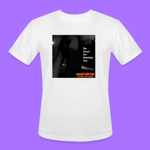The Geese are Watching You (Album Cover Art) - Men's Moisture Wicking Performance T-Shirt