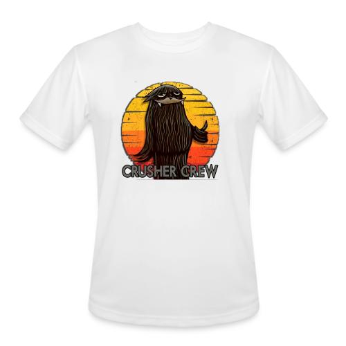 Crusher Crew Cryptid Sunset - Men's Moisture Wicking Performance T-Shirt