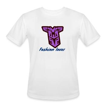 Fashion lover - Men's Moisture Wicking Performance T-Shirt - white - Front - Jackson (183cm)