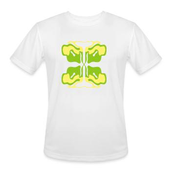 Acid Form - Men's Moisture Wicking Performance T-Shirt - white - Front - Jackson (183cm)