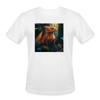 Red Dragon - Men's Moisture Wicking Performance T-Shirt - white - Front - Jackson (183cm)