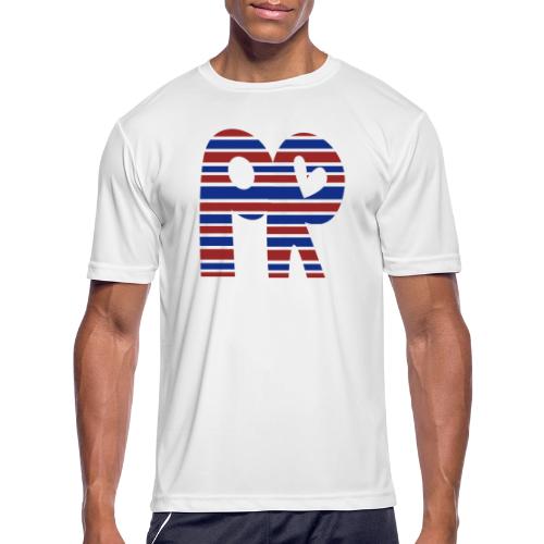 Puerto Rico is PR - Men's Moisture Wicking Performance T-Shirt