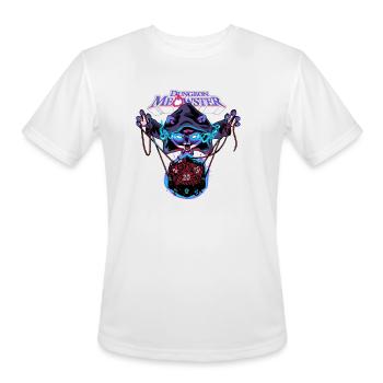 Dungeon Meowster Funny RPG Cat Lover - Men's Moisture Wicking Performance T-Shirt - white - Front - Jackson (183cm)