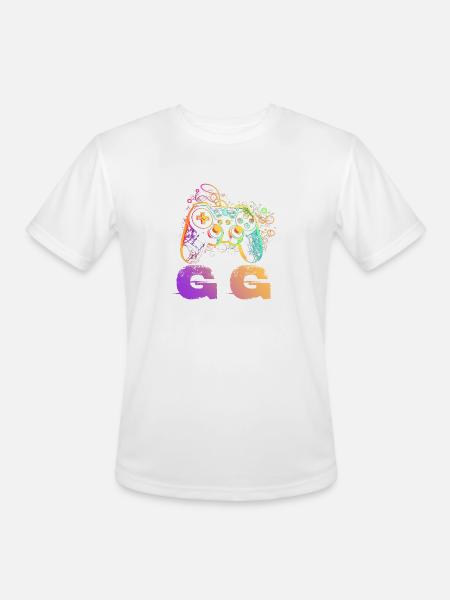 GG - Men's Moisture Wicking Performance T-Shirt - white