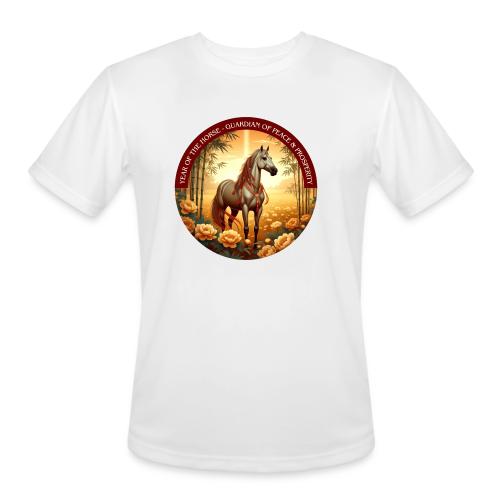 Year of the Horse Guardian T Shirt, Lunar New Year - Men's Moisture Wicking Performance T-Shirt