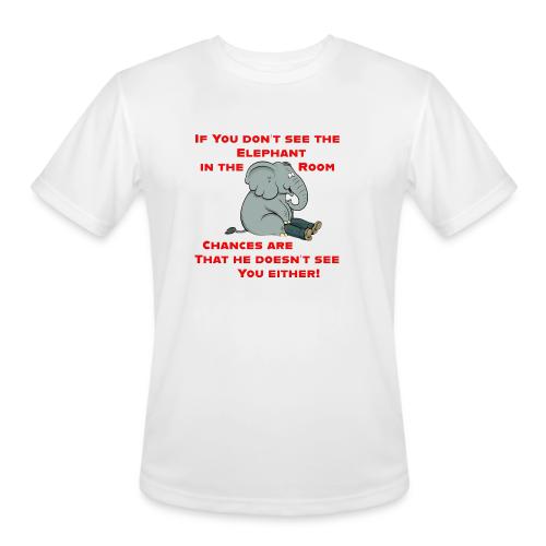 Elephant in the Room Meme - Men's Moisture Wicking Performance T-Shirt
