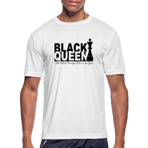 Black Queen Most Powerful Piece in the Game Tees - Men's Moisture Wicking Performance T-Shirt