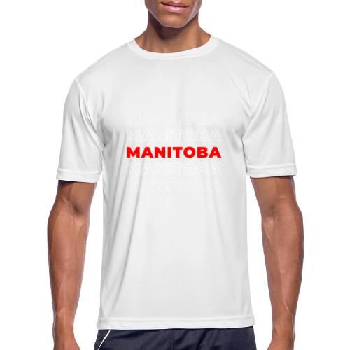 Manitoba Mark - Men's Moisture Wicking Performance T-Shirt