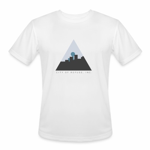 City of Refuge, Inc. Logo - Men's Moisture Wicking Performance T-Shirt