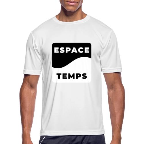 Space-Time: Distorted Reality - Men's Moisture Wicking Performance T-Shirt