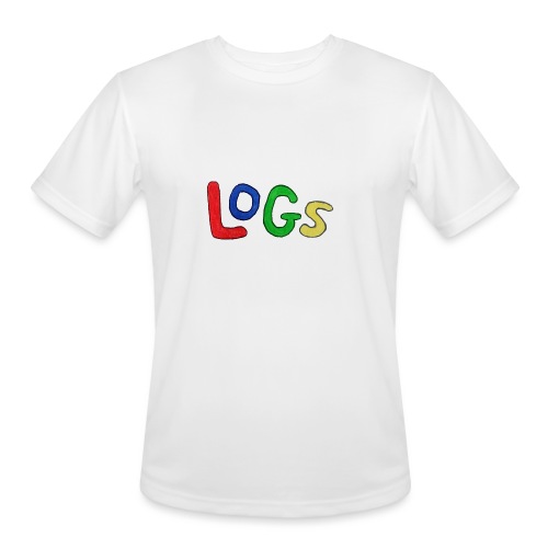 LOGS Design - Men's Moisture Wicking Performance T-Shirt