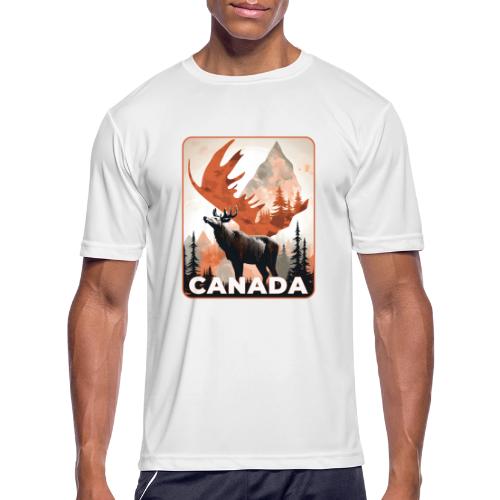 Canada Wild Spirit - Men's Moisture Wicking Performance T-Shirt