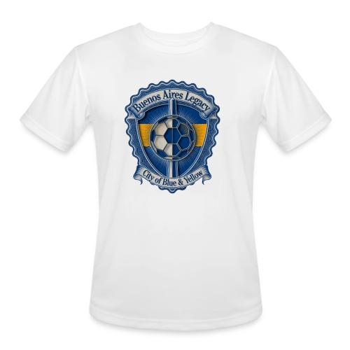Buenos Aires Legacy T Shirt, Soccer City Pride Gif - Men's Moisture Wicking Performance T-Shirt