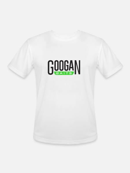 GOOGAN BAITS - Men's Moisture Wicking Performance T-Shirt - white