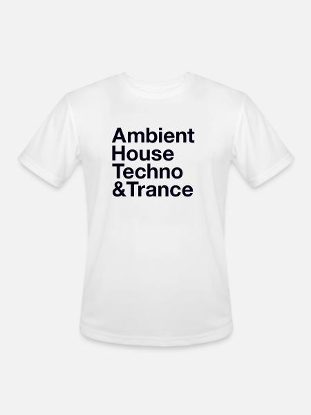 Music Style Rave - Men's Moisture Wicking Performance T-Shirt - white