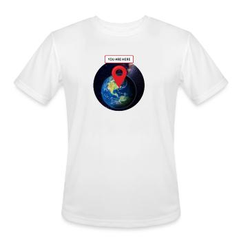 You are here: Earth - Men's Moisture Wicking Performance T-Shirt - white - Front - Jackson (183cm)