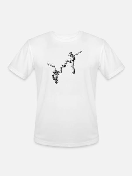 Freefly - Men's Moisture Wicking Performance T-Shirt - white