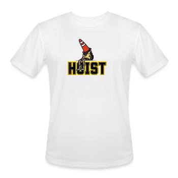 Hoist Cone Lounge Art - Men's Moisture Wicking Performance T-Shirt - white - Front - Jackson (183cm)