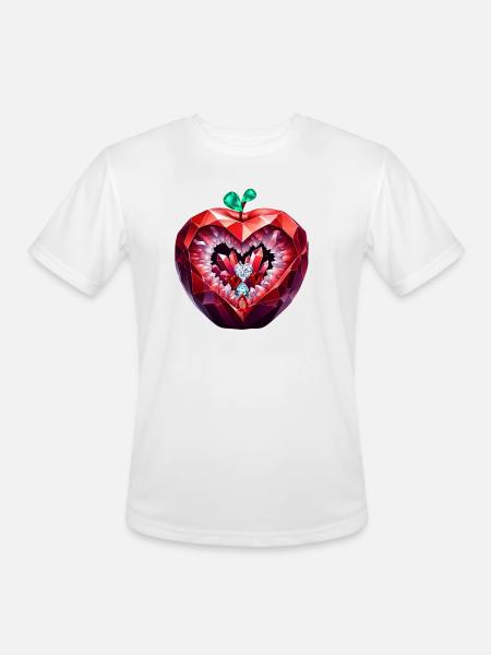 PRECIOUS TEMPTATION . - Men's Moisture Wicking Performance T-Shirt - white