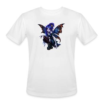 Gorgeous gothic fairy - Men's Moisture Wicking Performance T-Shirt - white - Front - Jackson (183cm)
