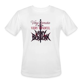 Very Demure Very Berserk Mashup - Men's Moisture Wicking Performance T-Shirt - white - Front - Jackson (183cm)