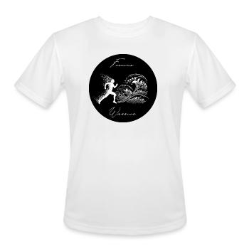 Forever Warrior Wave Runner - Men's Moisture Wicking Performance T-Shirt - white - Front - Jackson (183cm)