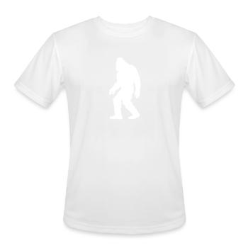 Bigfoot Clipart Bigfoot Clip Art Bigfoot Walking - Men's Moisture Wicking Performance T-Shirt - white - Front - Jackson (183cm)