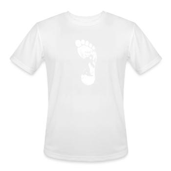 Bigfoot Clipart Bigfoot Clip Art Bigfoot - Men's Moisture Wicking Performance T-Shirt - white - Front - Jackson (183cm)