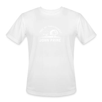 john prine 1 - Men's Moisture Wicking Performance T-Shirt - white - Front - Jackson (183cm)