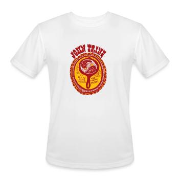john prine - Men's Moisture Wicking Performance T-Shirt - white - Front - Jackson (183cm)