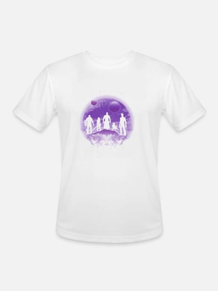 Guardians - Men's Moisture Wicking Performance T-Shirt - white