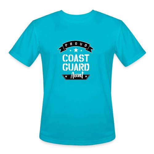 Proud Coast Guard Aunt - Men's Moisture Wicking Performance T-Shirt
