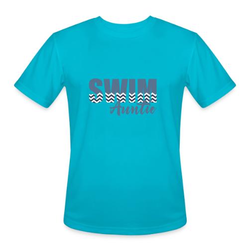 Swim Auntie - Men's Moisture Wicking Performance T-Shirt
