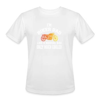 Cannabis Smoke, Weeds Just Smoke - Men's Moisture Wicking Performance T-Shirt - white - Front - Jackson (183cm)