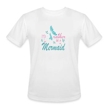 Cannabis Smoke, Weeds Just Smoke - Men's Moisture Wicking Performance T-Shirt - white - Front - Jackson (183cm)